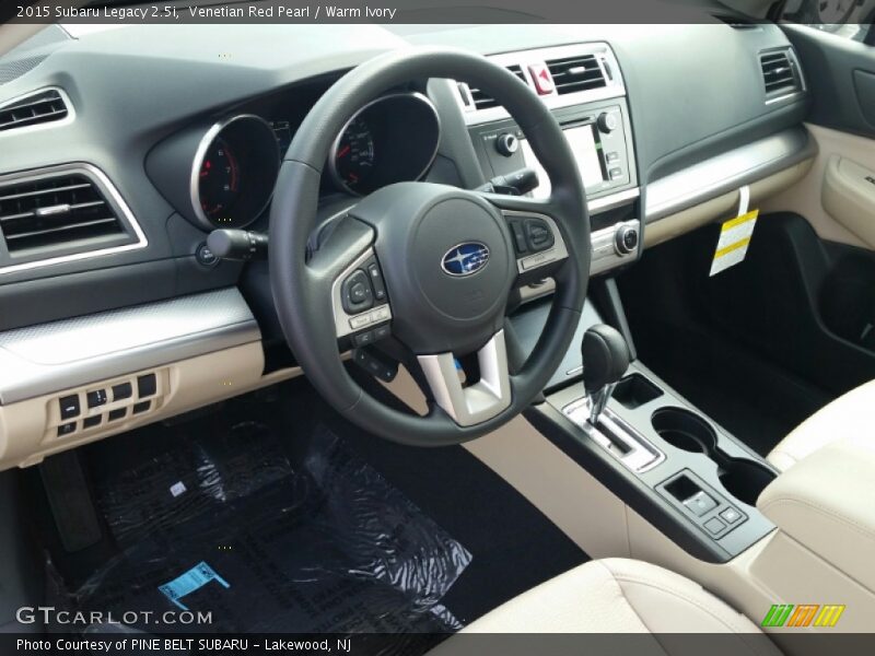 Venetian Red Pearl / Warm Ivory 2015 Subaru Legacy 2.5i