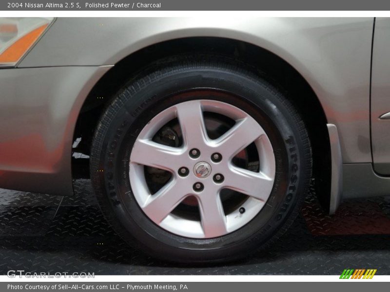 Polished Pewter / Charcoal 2004 Nissan Altima 2.5 S