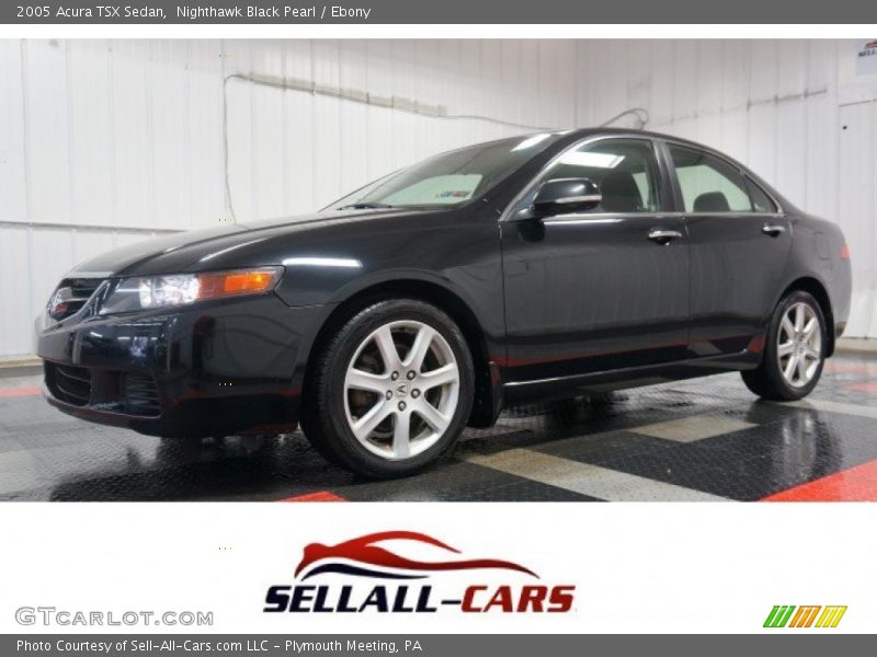 Nighthawk Black Pearl / Ebony 2005 Acura TSX Sedan
