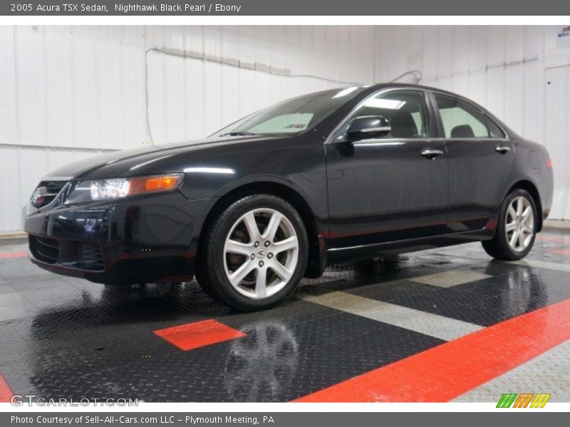 Nighthawk Black Pearl / Ebony 2005 Acura TSX Sedan