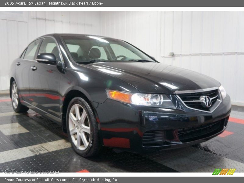 Nighthawk Black Pearl / Ebony 2005 Acura TSX Sedan