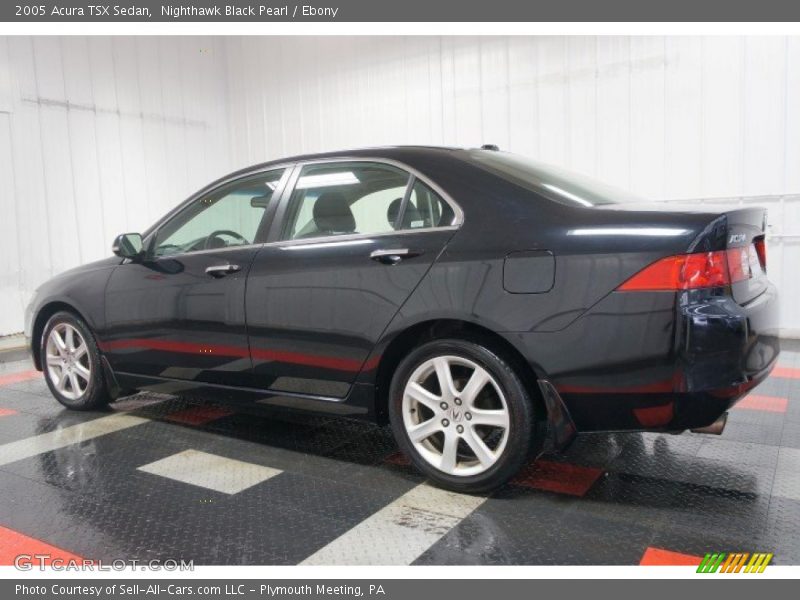 Nighthawk Black Pearl / Ebony 2005 Acura TSX Sedan