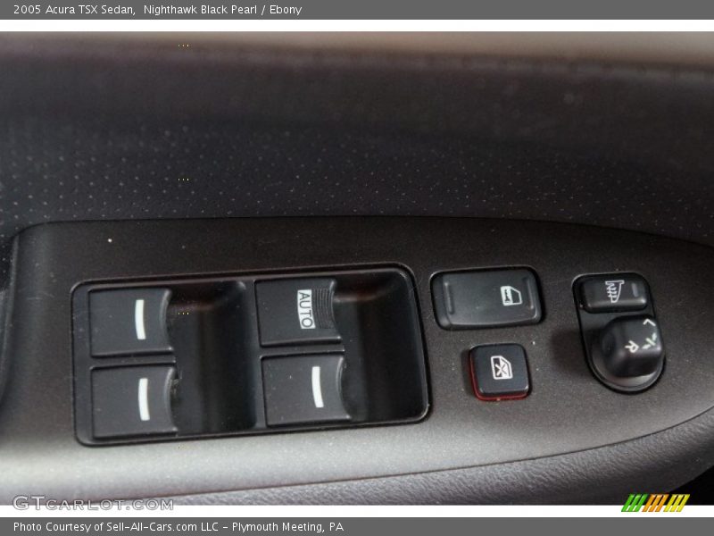 Nighthawk Black Pearl / Ebony 2005 Acura TSX Sedan