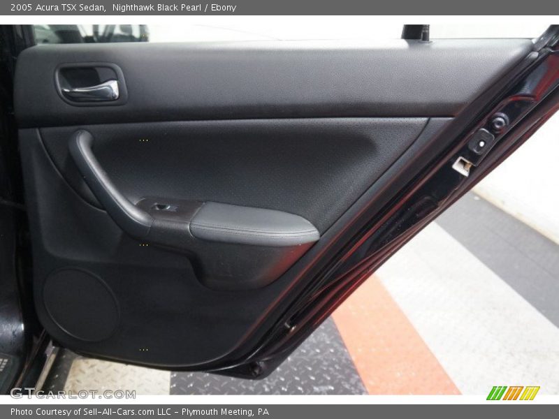 Nighthawk Black Pearl / Ebony 2005 Acura TSX Sedan