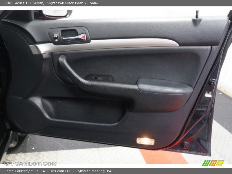 Nighthawk Black Pearl / Ebony 2005 Acura TSX Sedan