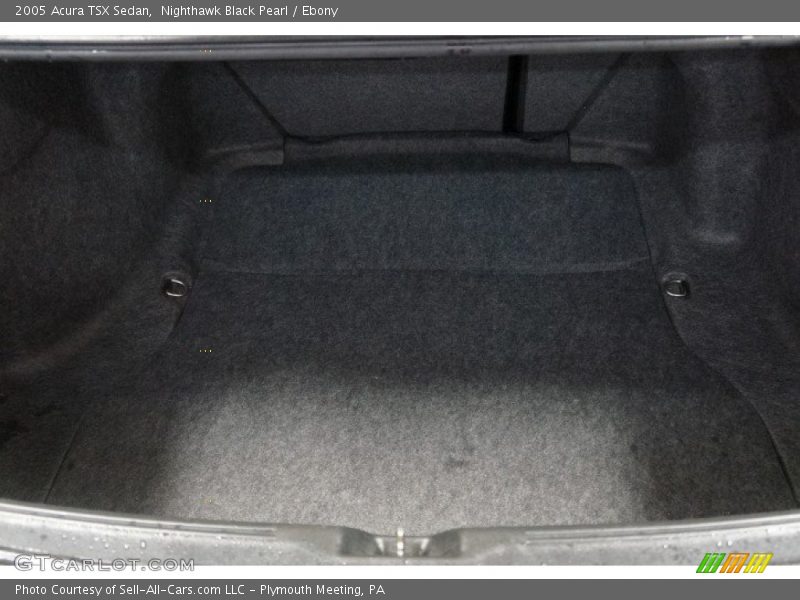 Nighthawk Black Pearl / Ebony 2005 Acura TSX Sedan