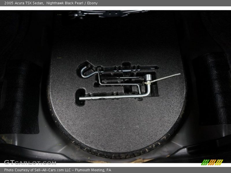 Nighthawk Black Pearl / Ebony 2005 Acura TSX Sedan