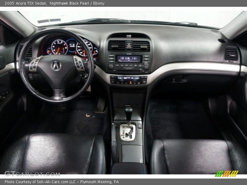 Nighthawk Black Pearl / Ebony 2005 Acura TSX Sedan