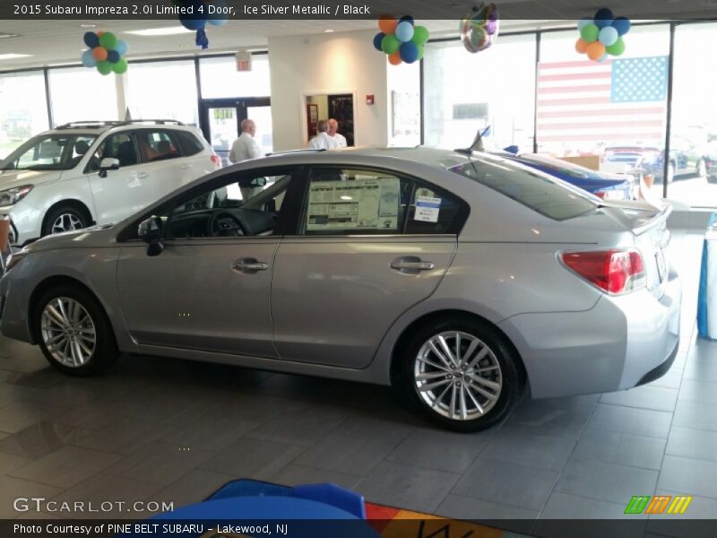 Ice Silver Metallic / Black 2015 Subaru Impreza 2.0i Limited 4 Door