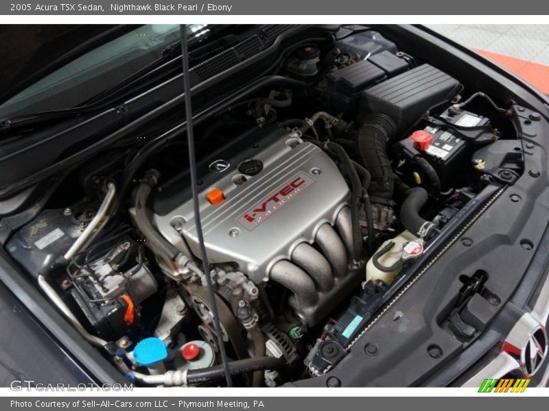 Nighthawk Black Pearl / Ebony 2005 Acura TSX Sedan