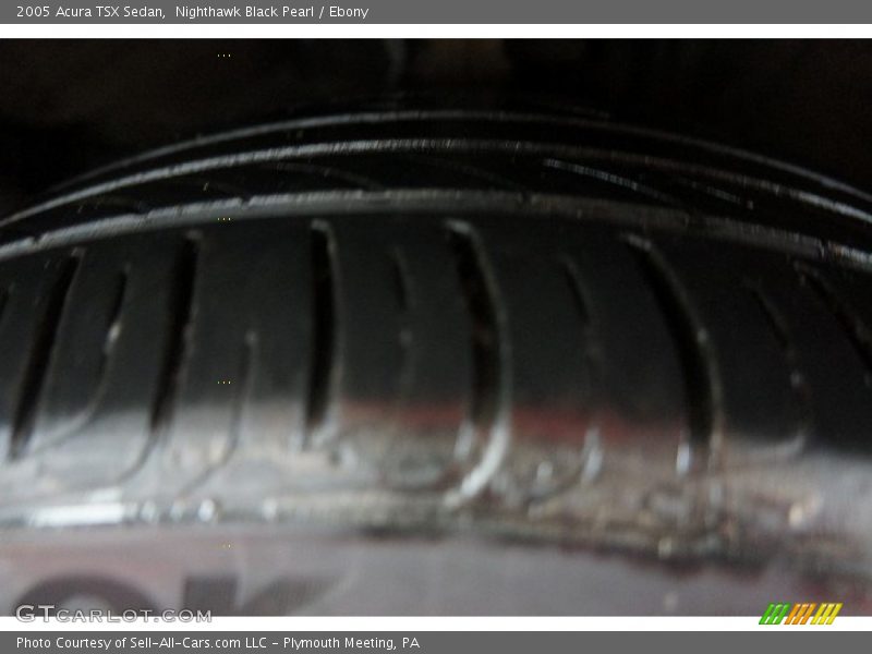 Nighthawk Black Pearl / Ebony 2005 Acura TSX Sedan