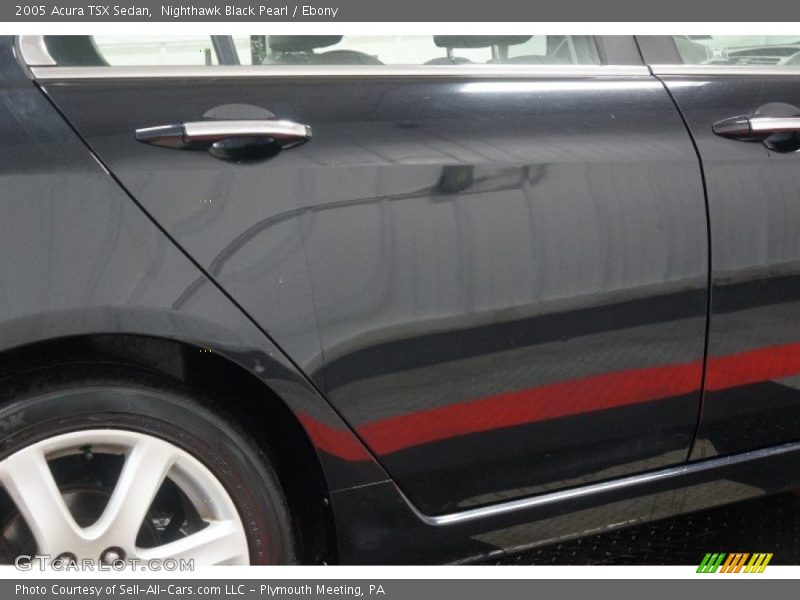 Nighthawk Black Pearl / Ebony 2005 Acura TSX Sedan