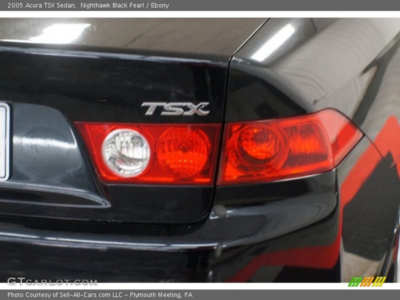 Nighthawk Black Pearl / Ebony 2005 Acura TSX Sedan