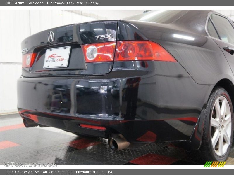 Nighthawk Black Pearl / Ebony 2005 Acura TSX Sedan
