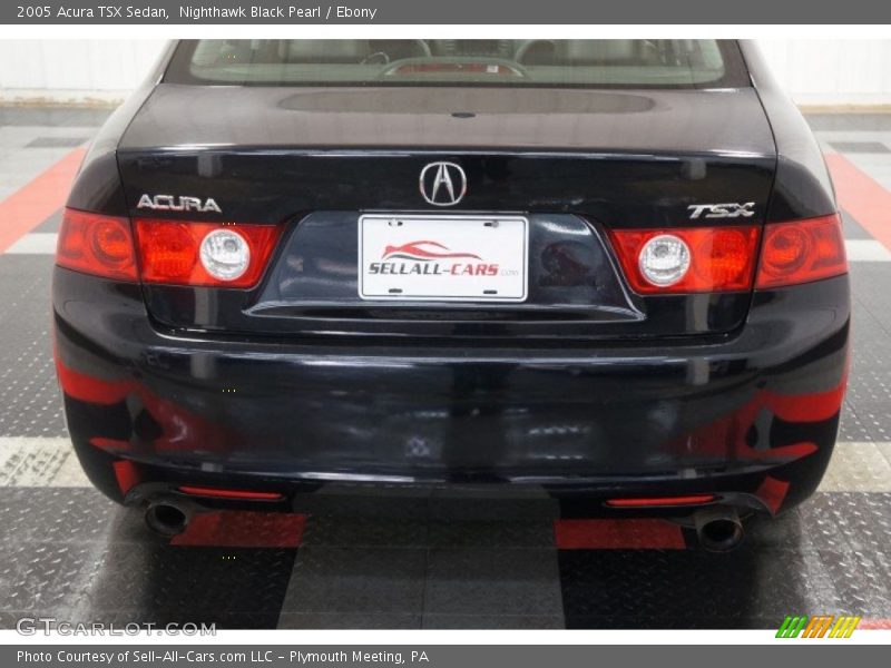 Nighthawk Black Pearl / Ebony 2005 Acura TSX Sedan
