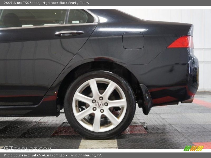 Nighthawk Black Pearl / Ebony 2005 Acura TSX Sedan