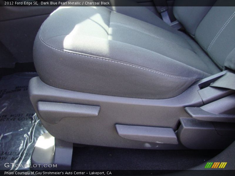 Dark Blue Pearl Metallic / Charcoal Black 2012 Ford Edge SE