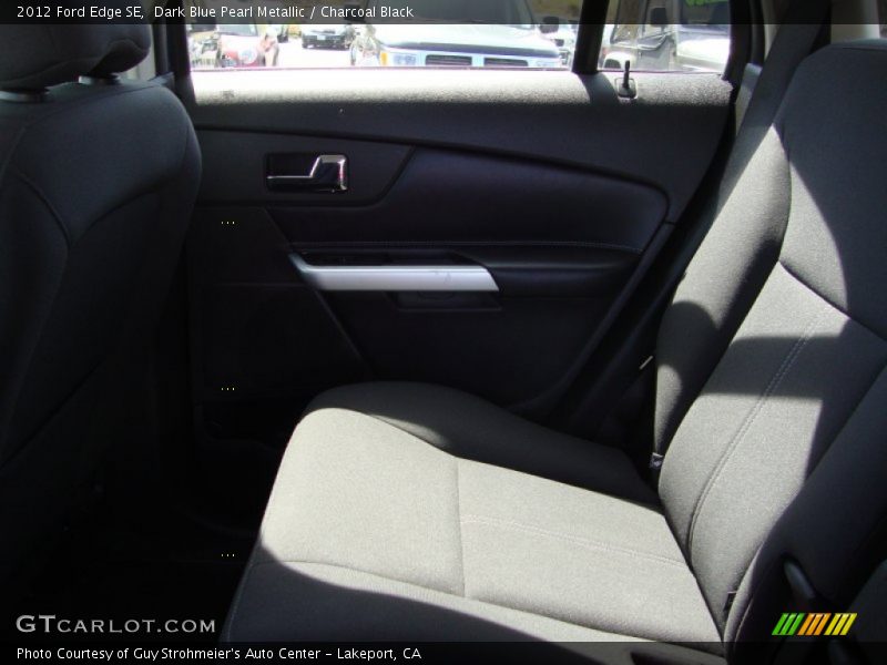 Dark Blue Pearl Metallic / Charcoal Black 2012 Ford Edge SE