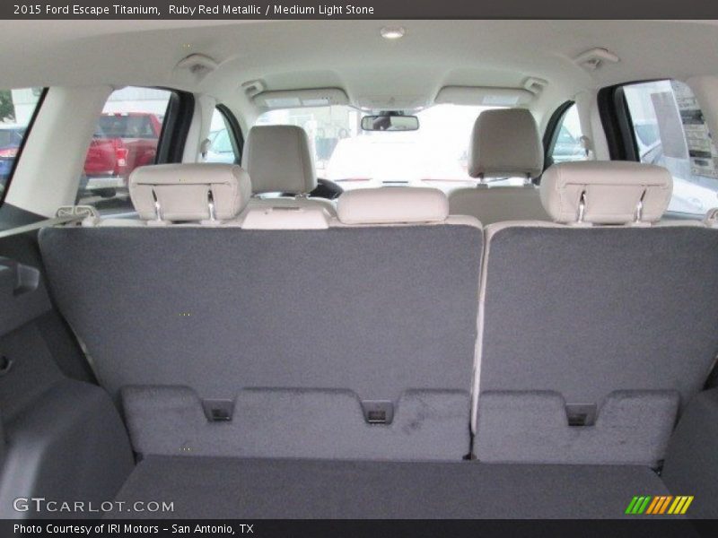 Ruby Red Metallic / Medium Light Stone 2015 Ford Escape Titanium