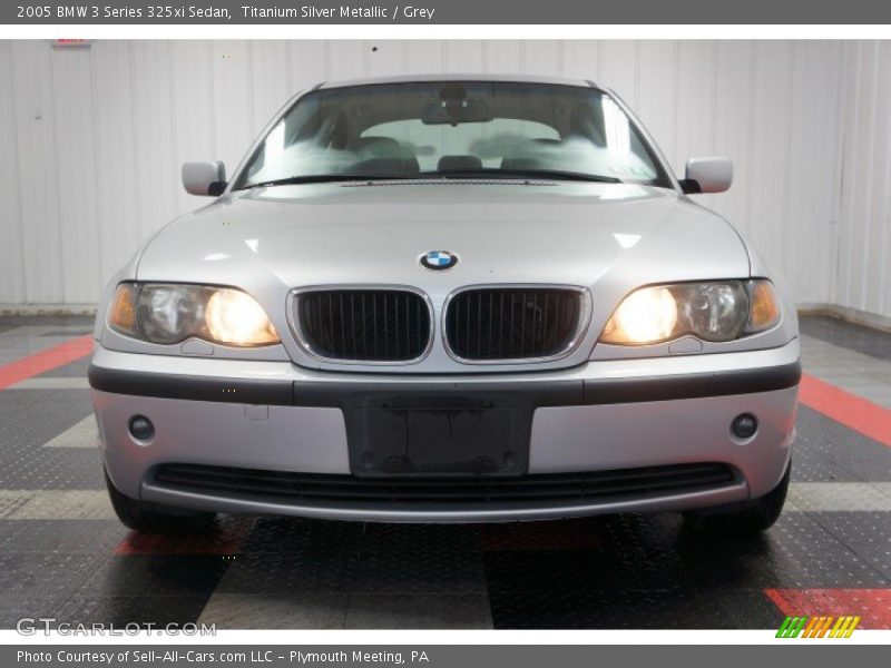 Titanium Silver Metallic / Grey 2005 BMW 3 Series 325xi Sedan