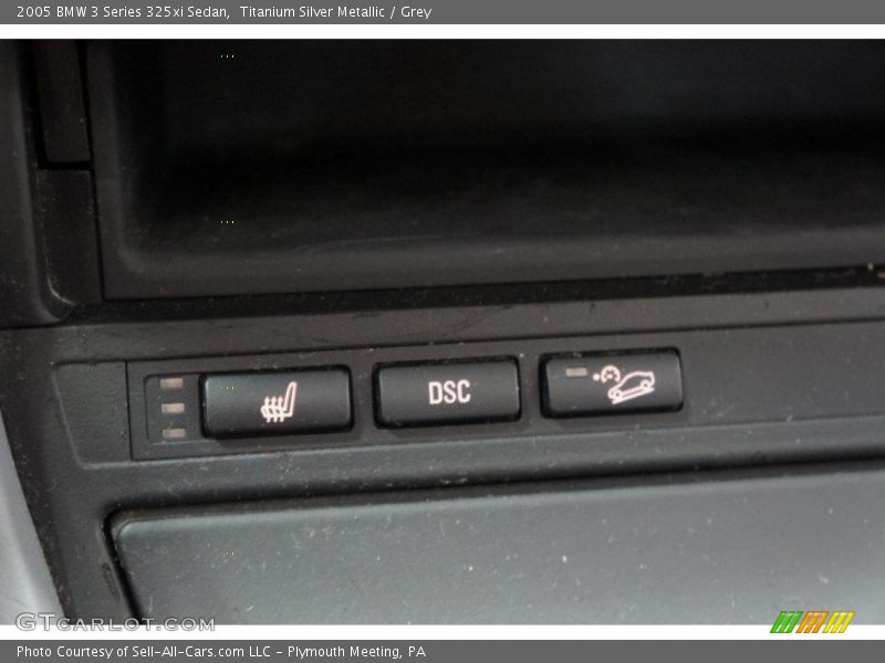 Titanium Silver Metallic / Grey 2005 BMW 3 Series 325xi Sedan