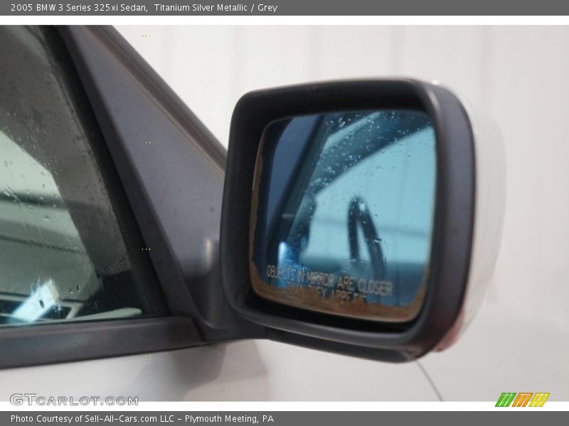Titanium Silver Metallic / Grey 2005 BMW 3 Series 325xi Sedan