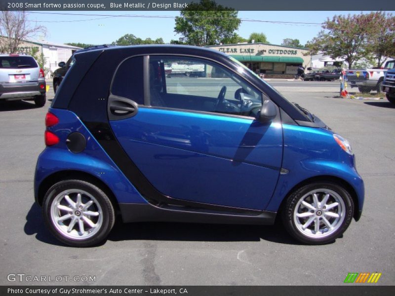 Blue Metallic / Design Black 2008 Smart fortwo passion coupe