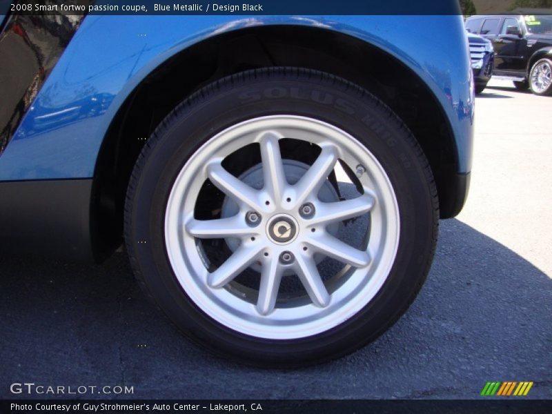 Blue Metallic / Design Black 2008 Smart fortwo passion coupe