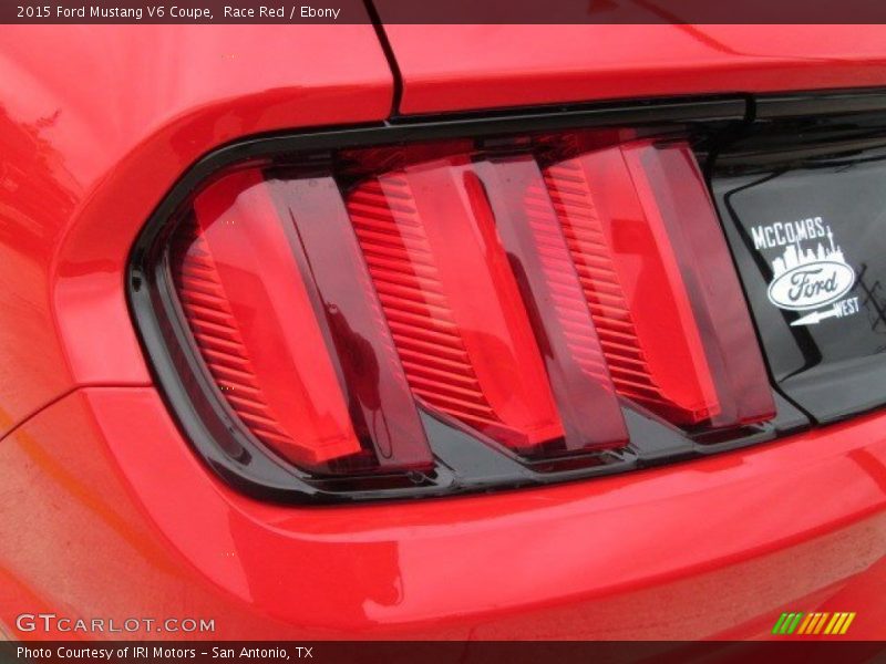 Race Red / Ebony 2015 Ford Mustang V6 Coupe