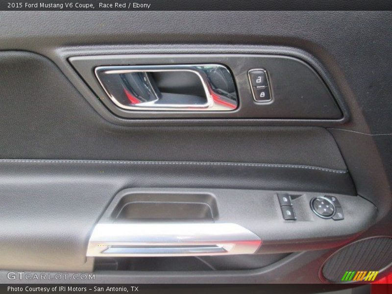 Race Red / Ebony 2015 Ford Mustang V6 Coupe