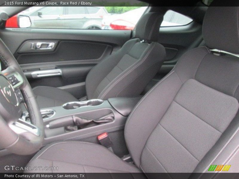 Race Red / Ebony 2015 Ford Mustang V6 Coupe