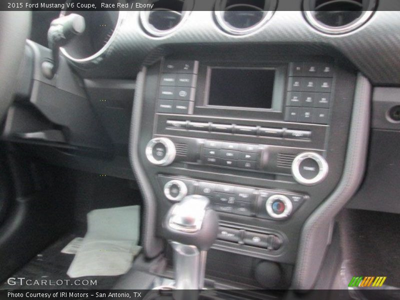 Race Red / Ebony 2015 Ford Mustang V6 Coupe