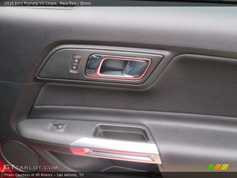 Race Red / Ebony 2015 Ford Mustang V6 Coupe