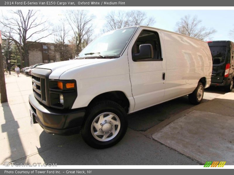 Oxford White / Medium Flint 2014 Ford E-Series Van E150 Cargo Van
