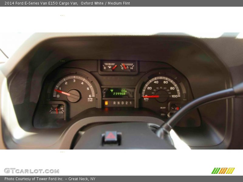 Oxford White / Medium Flint 2014 Ford E-Series Van E150 Cargo Van