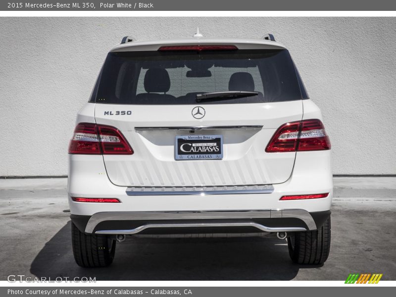Polar White / Black 2015 Mercedes-Benz ML 350