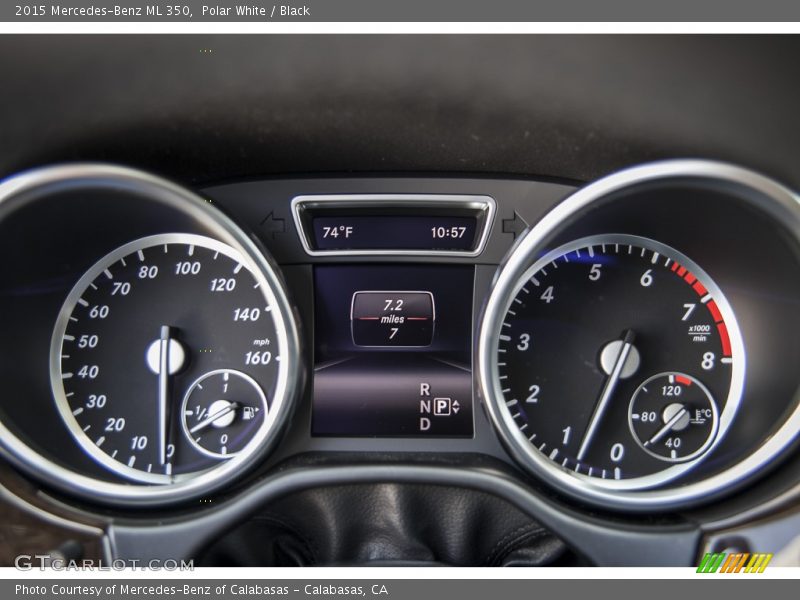 Polar White / Black 2015 Mercedes-Benz ML 350