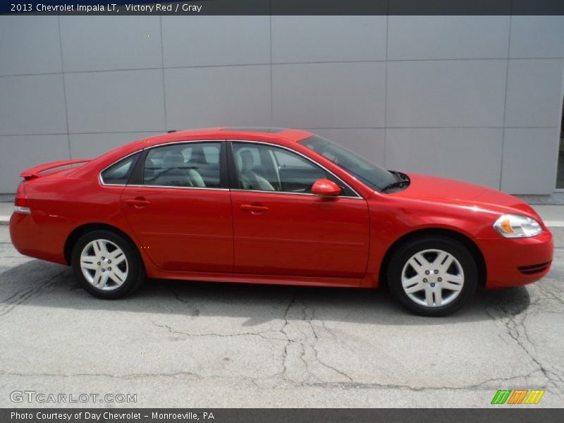 Victory Red / Gray 2013 Chevrolet Impala LT