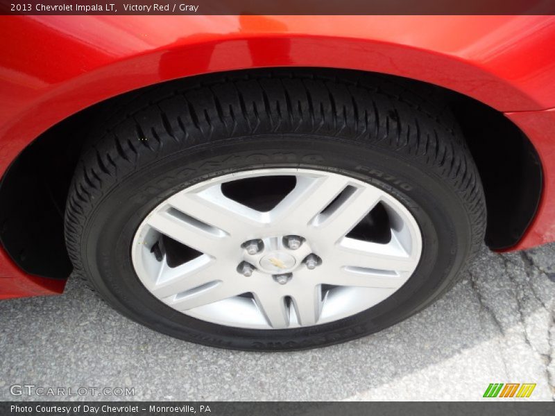 Victory Red / Gray 2013 Chevrolet Impala LT