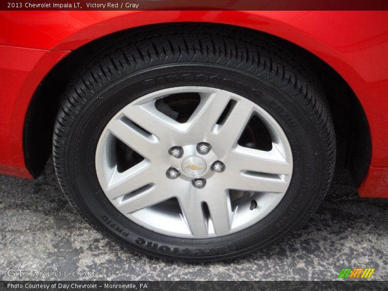 Victory Red / Gray 2013 Chevrolet Impala LT