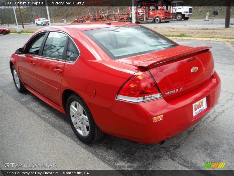 Victory Red / Gray 2013 Chevrolet Impala LT
