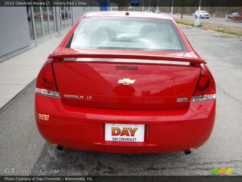 Victory Red / Gray 2013 Chevrolet Impala LT