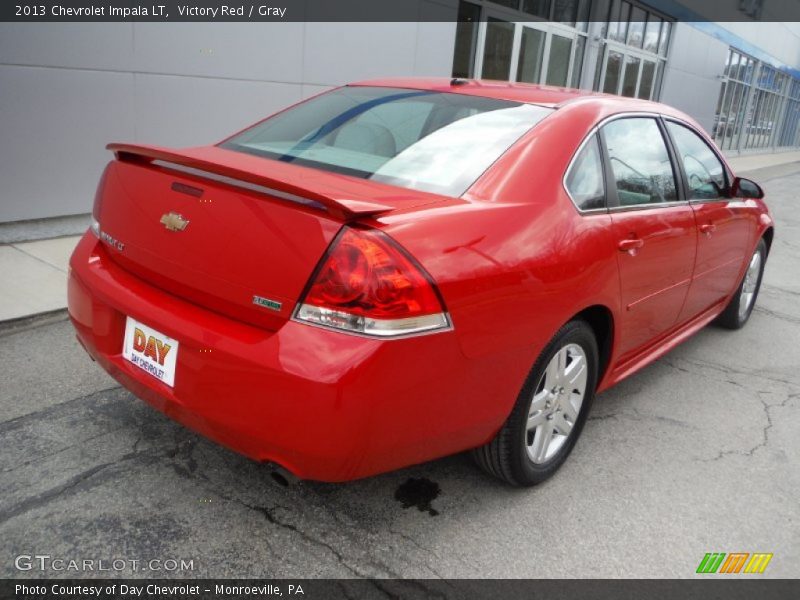 Victory Red / Gray 2013 Chevrolet Impala LT