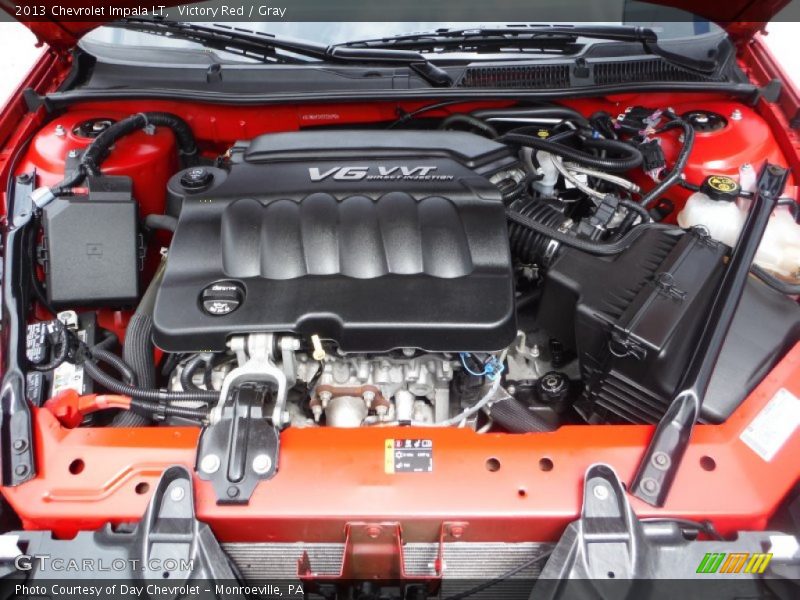 Victory Red / Gray 2013 Chevrolet Impala LT