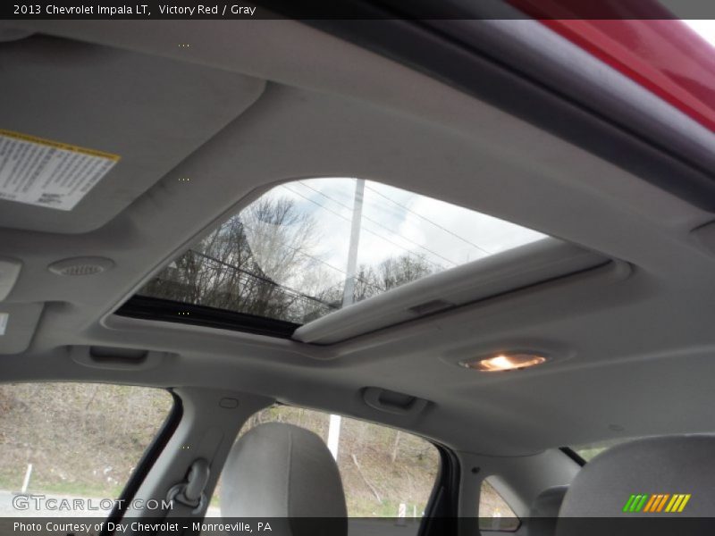 Victory Red / Gray 2013 Chevrolet Impala LT