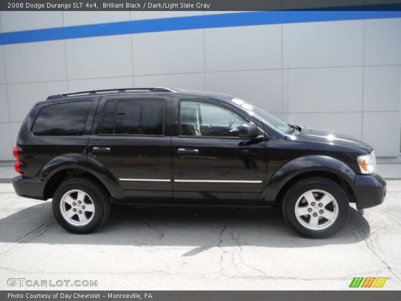 Brilliant Black / Dark/Light Slate Gray 2008 Dodge Durango SLT 4x4
