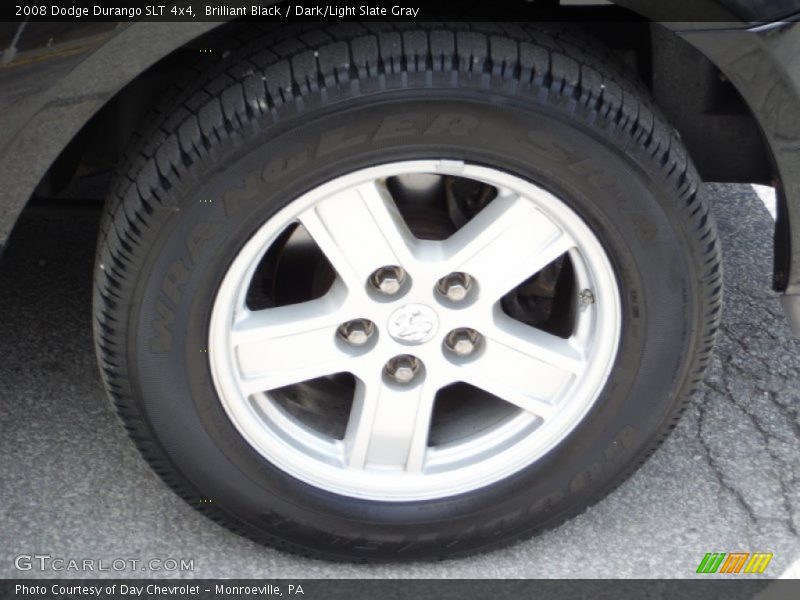 Brilliant Black / Dark/Light Slate Gray 2008 Dodge Durango SLT 4x4
