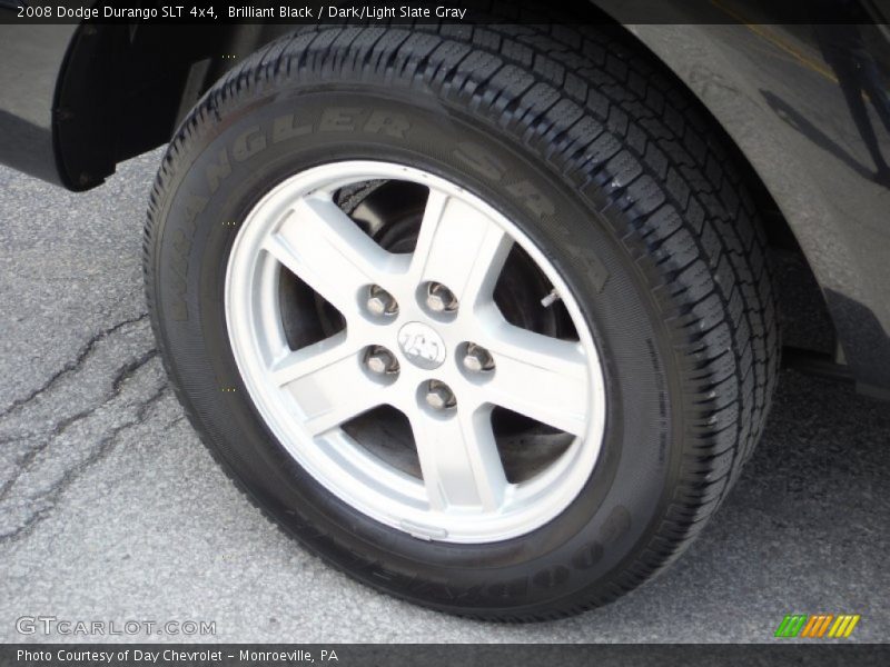 Brilliant Black / Dark/Light Slate Gray 2008 Dodge Durango SLT 4x4