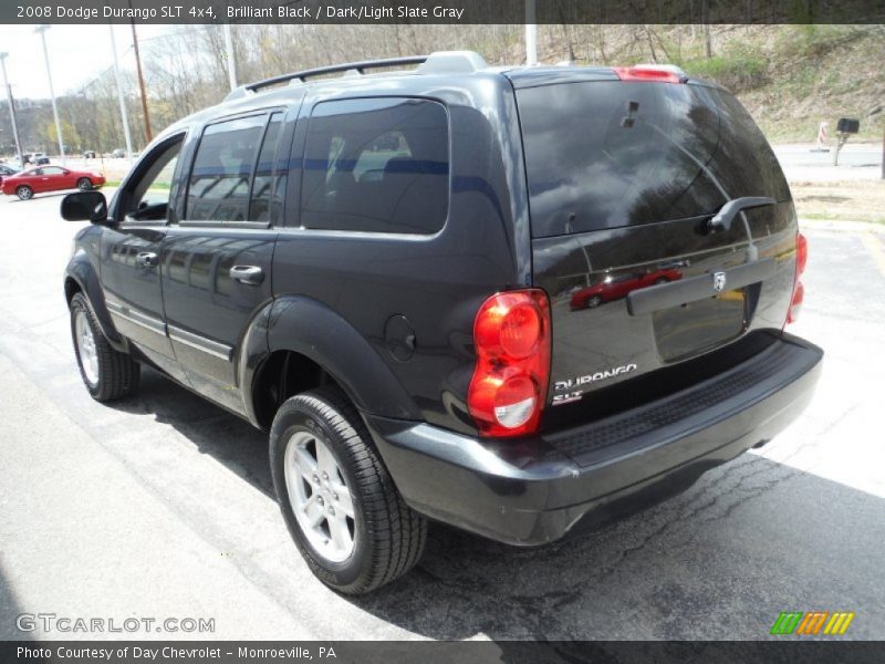 Brilliant Black / Dark/Light Slate Gray 2008 Dodge Durango SLT 4x4