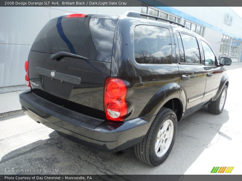 Brilliant Black / Dark/Light Slate Gray 2008 Dodge Durango SLT 4x4